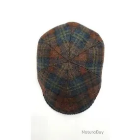 CASQUETTE À CARREAUX EN LAINE T60
