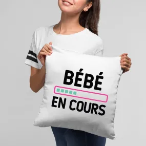 Coussin Bébé en cours