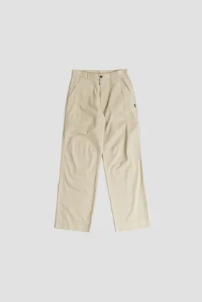 Pantalon beige en coton